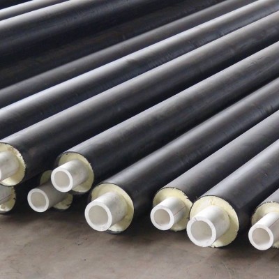 underground pre insulated Composite plastic ppr pvc plastic insulated pipe for hot and cold water